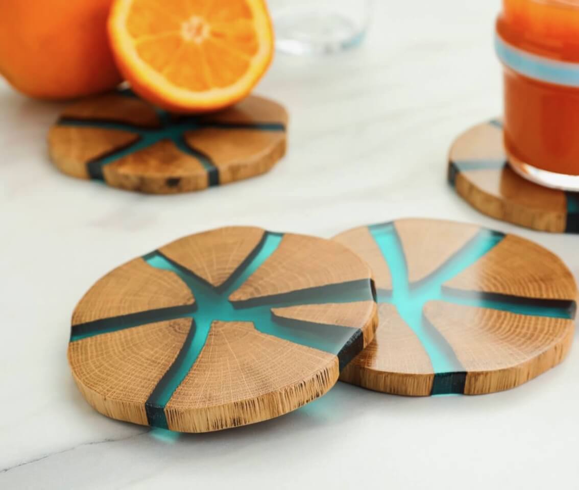 Epoxy Coasters