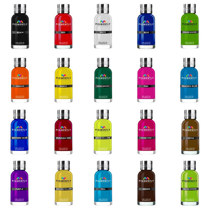 epoxy liquid dye collection