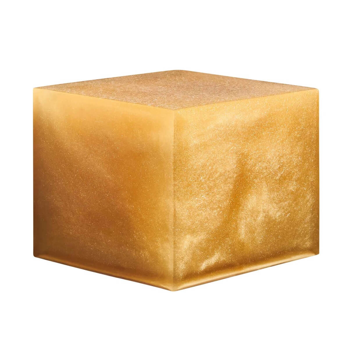 Gold-Diamond-Epoxy-Cube