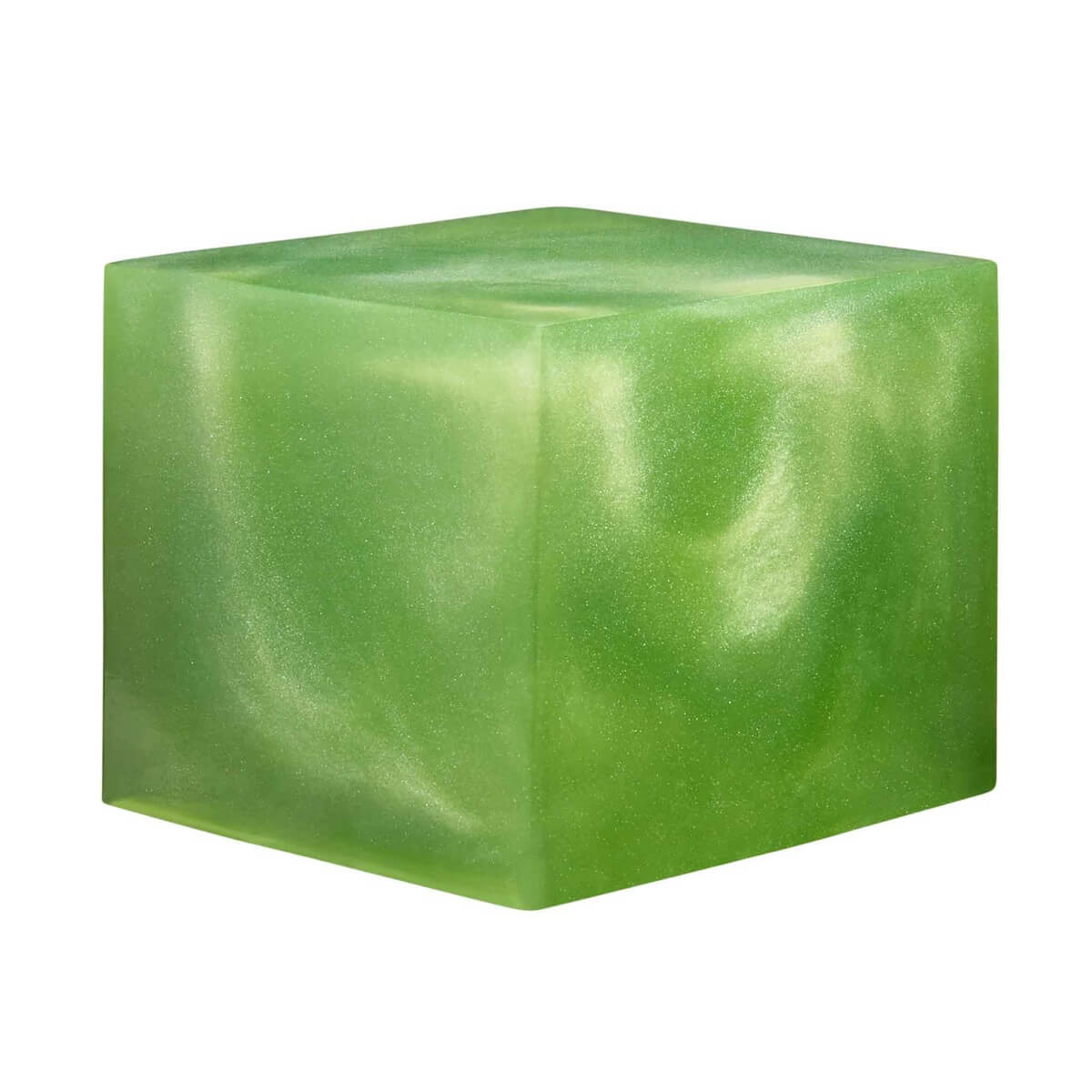 Pistachio-Green-Epoxy-Cube