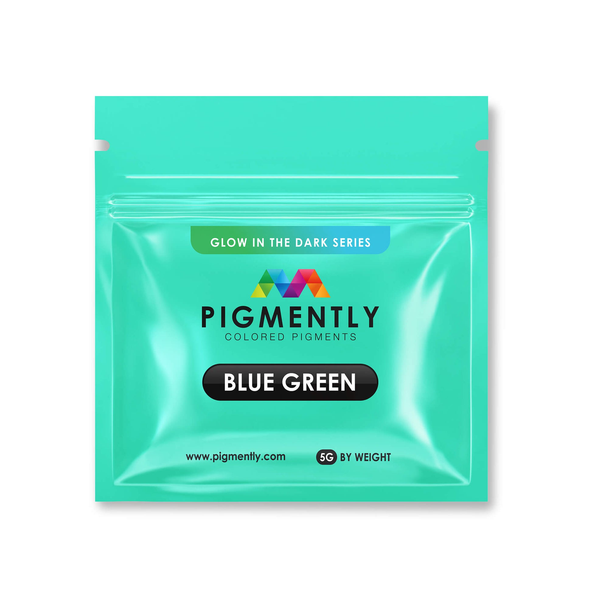 Glow Blue Green Mica Powder Epoxy