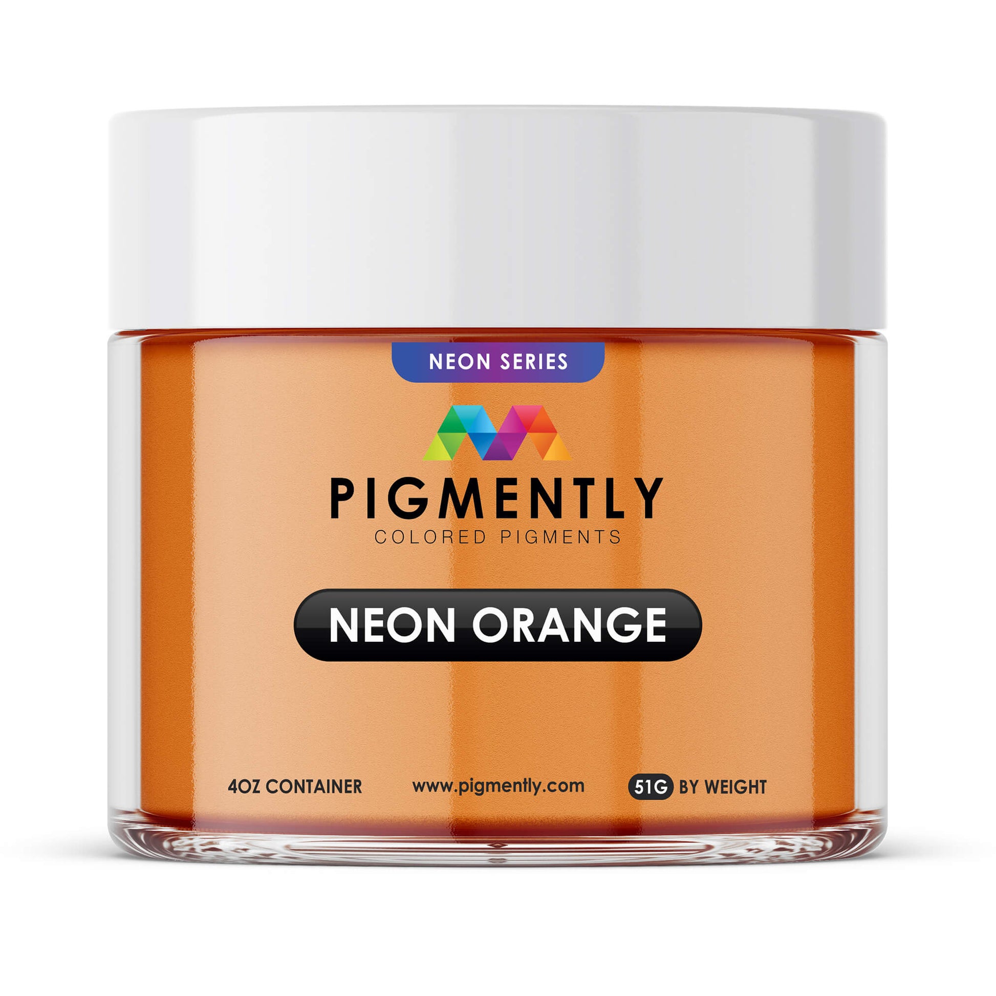 Neon Orange Epoxy Mica Powder